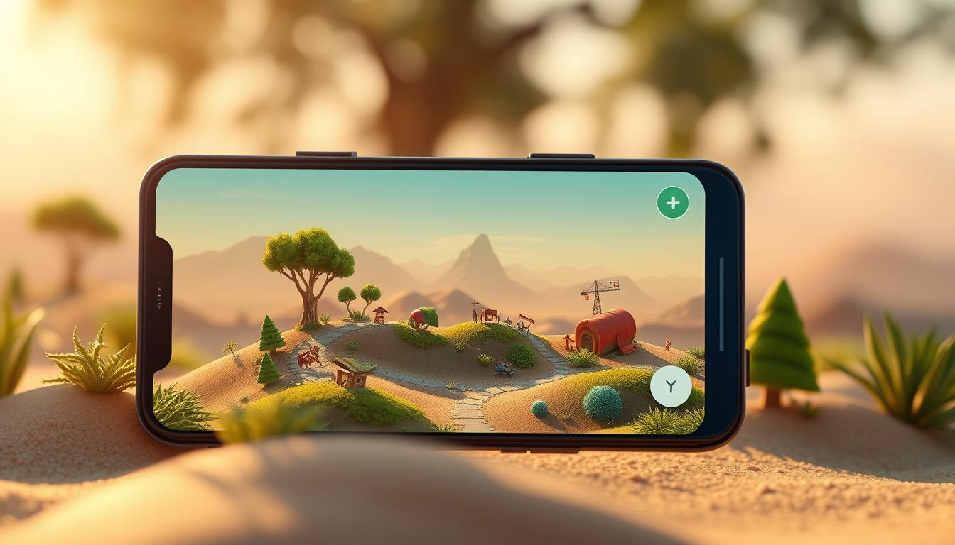 Offline-Sandboxspiele auf dem Smartphone