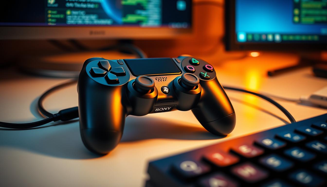 PS4-Controller USB-Verbindung